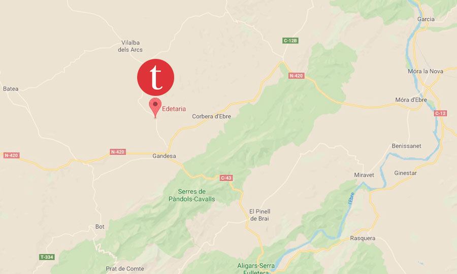 Edetària a Google Maps